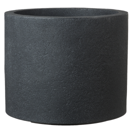 Panzano Pflanzgefäß 130 - Schwarz-Granit/40