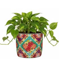 Scheurich Frida Esmeralda Blumentopf Strong Women Edition Detailansicht