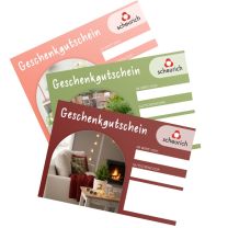 Geschenkgutschein zum Ausdrucken