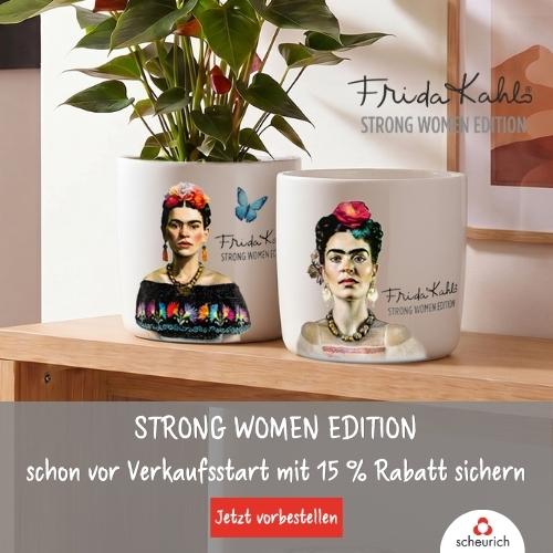 Frida Blumentöpfe von Scheurich vorbestellen