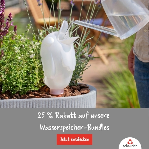Wasserspeicher Bundles von Scheurich mit 25 % Rabatt