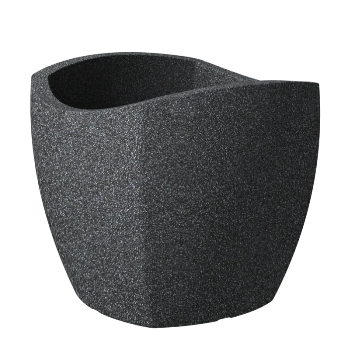 Scheurich Wave Globe Cubo Pflanzgefäß 256